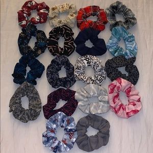 18 PC Custom Scrunchie Set